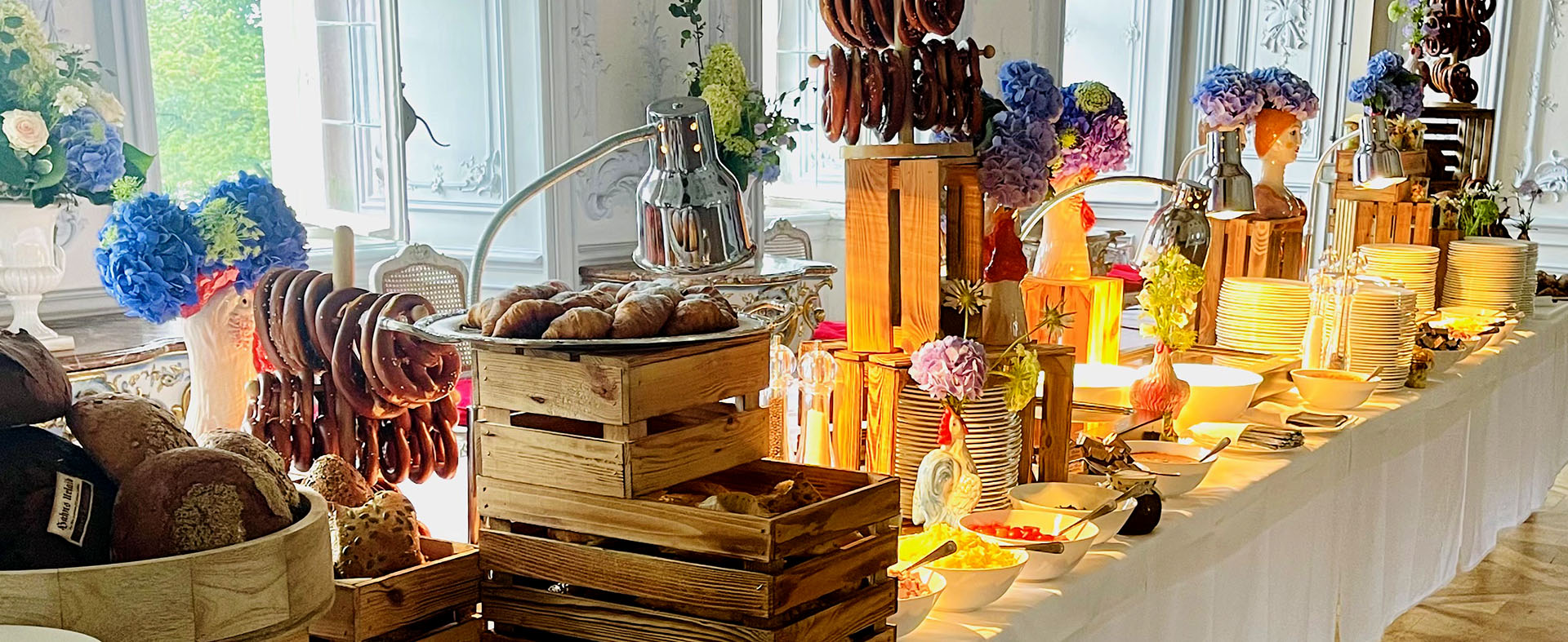 Buffet für Event Catering von Kofler München